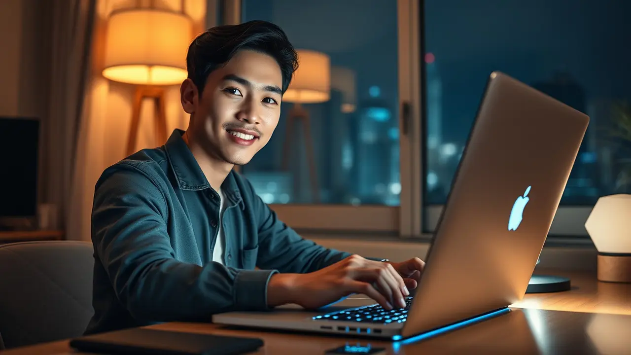 cara membuat keyboard laptop menyala