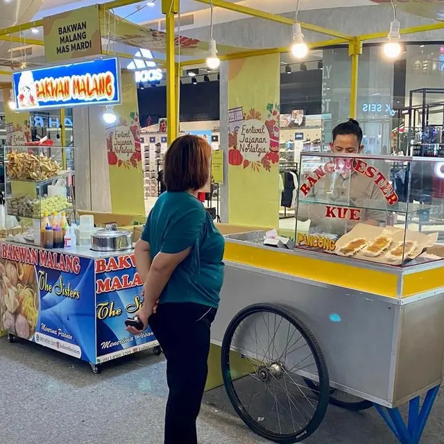 Di Mall Ciputra Tangerang menyelenggarakan festival kuliner dengan konsep jajanan nostalgia di Atrium Utama, Mal Ciputra Tangerang.