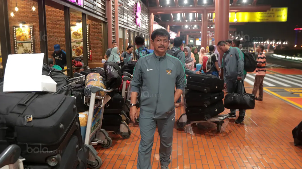 Timnas Indonesia U-19, Timnas U19, Bola.com, Bandara Soekarno-Hatta