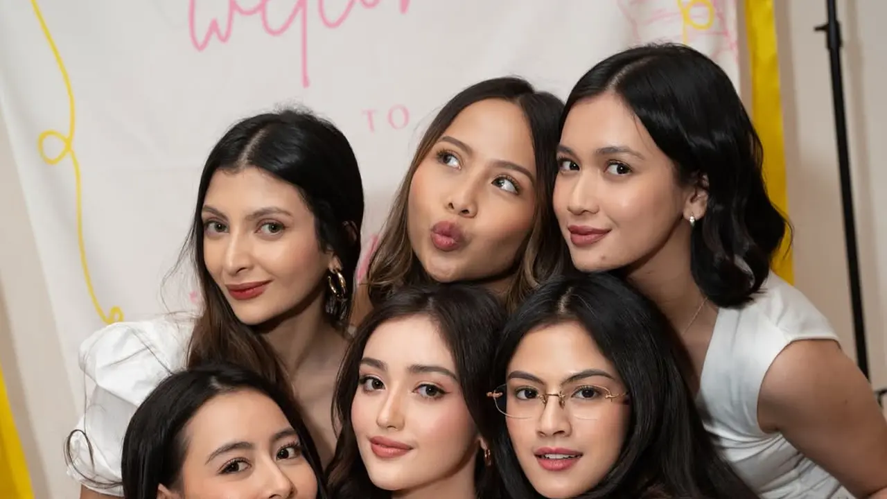 Sebentar Lagi Menikah, Gaya Ranty Maria Menjelma Peri Cantik dalam Balutan Dress Bunga di Momen Bridal Shower