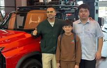 5 Potret Raffi Ahmad Gandeng Rafathar Kunjungi Pabrik Mobil Listrik di China, Jadi Inspirasi Generasi Muda
