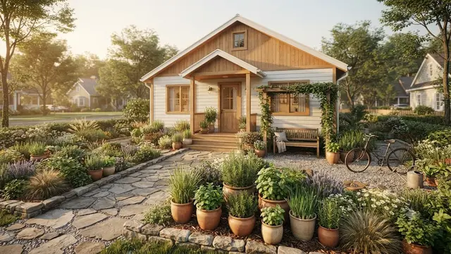 Desain Taman Kecil untuk Slow Living di Rumah Type 36