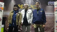 Sule menjadi bintang tamu Maxi Yamaha Day 2019 di Cikole, Bandung. (Septian / Liputan6.com)