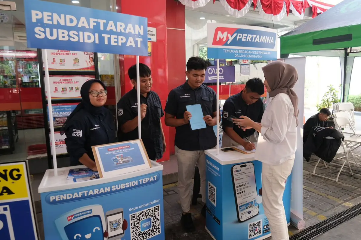 Pendaftaran subsidi tepat di Pertamina. (Foto: Pertamina)
