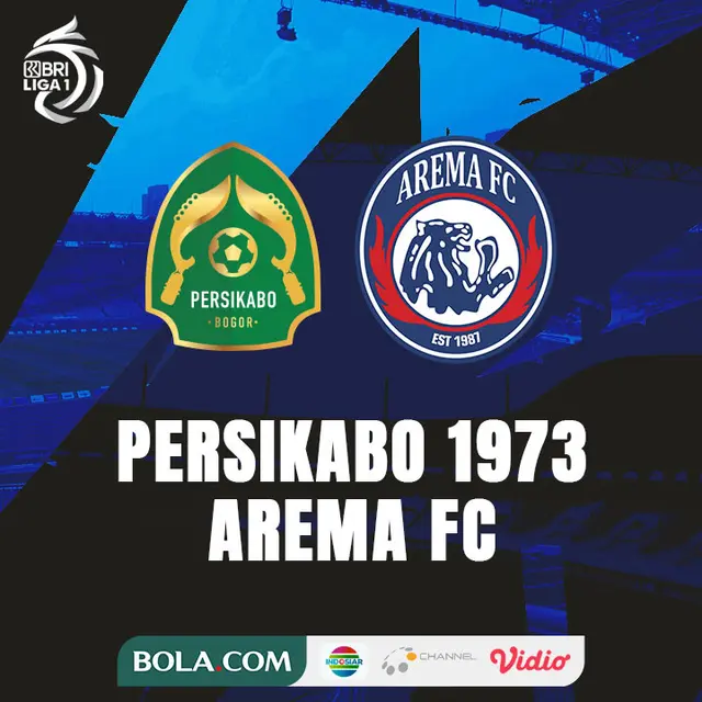 BRI Liga 1 - Persikabo 1973 Vs Arema FC
