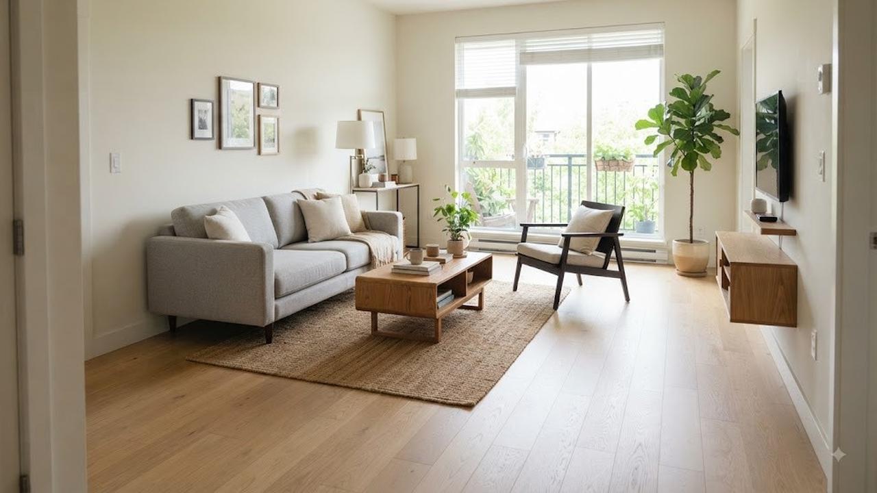 Sisakan Area Lantai Terbuka di Antara Furnitur (AI Generated)