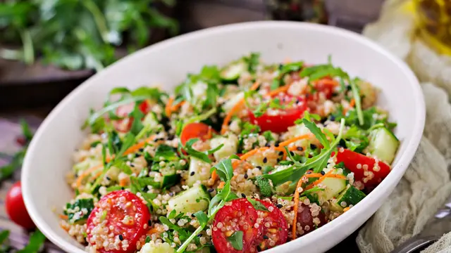 Bahan-Bahan yang Diperlukan untuk Membuat Vegetarian Millet Salad