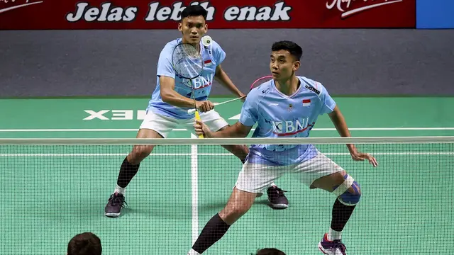 Bagas Maulana/Muhammad Shohibul Fikri - Indonesia Open 2024 - Bulu Tangkis
