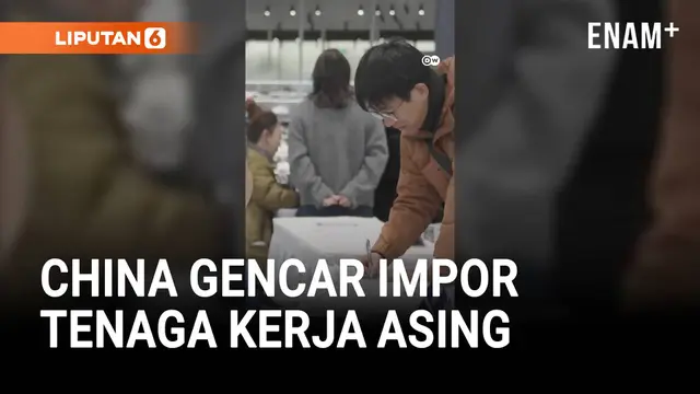 China Gencar Datangkan Pekerja Asing, Incar Lulusan Muda