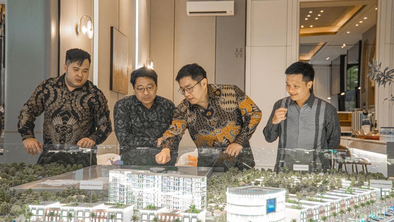 Vasanta Group berkolaborasi dengan Samty Asia Investments Pte. Ltd mengembangkan apartemen The Peninsula. (Dok Vasanta)