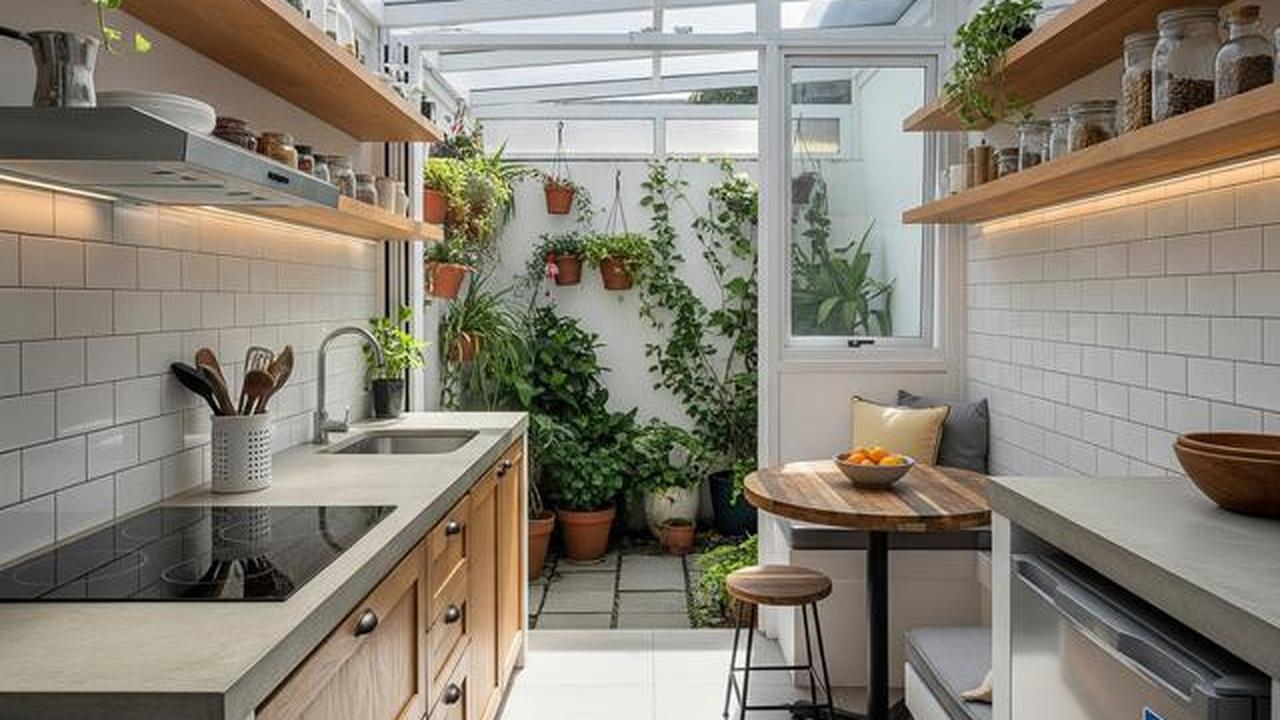 7 Ide Dapur Semi Outdoor Anti Pengap untuk Rumah Tipe 36, Nyaman dan Fungsional