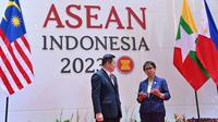Menlu RI Retno Marsudi dan Sekjen ASEAN Kao Kim Hourn. Dok: Kemlu RI