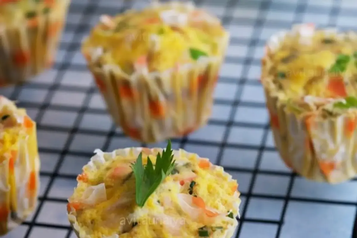 Resep Praktis Muffin Telur Isi Ayam yang Cocok Jadi Camilan Akhir Pekan