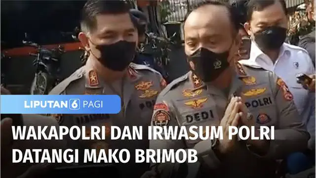 VIDEO: Wakapolri dan Irwasum Polri Datangi Mako Brimob Terkait Kasus Brigadir Joshua
