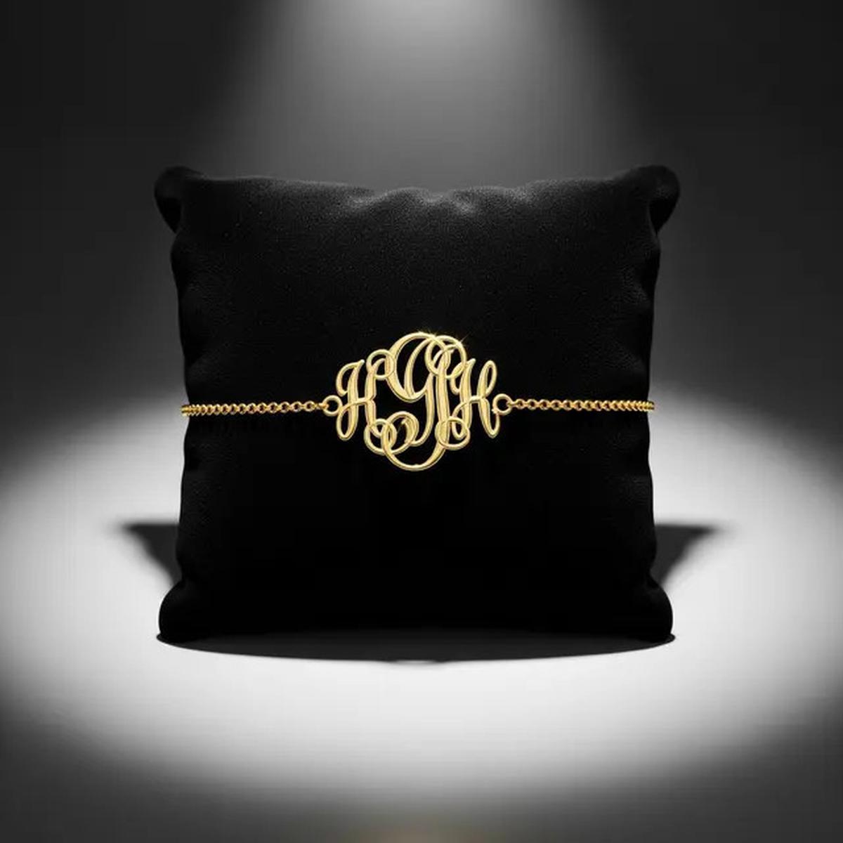 7 Model Gelang Emas 24K 1 Gram Hadiah Custom Inisial, Elegan dan Personal