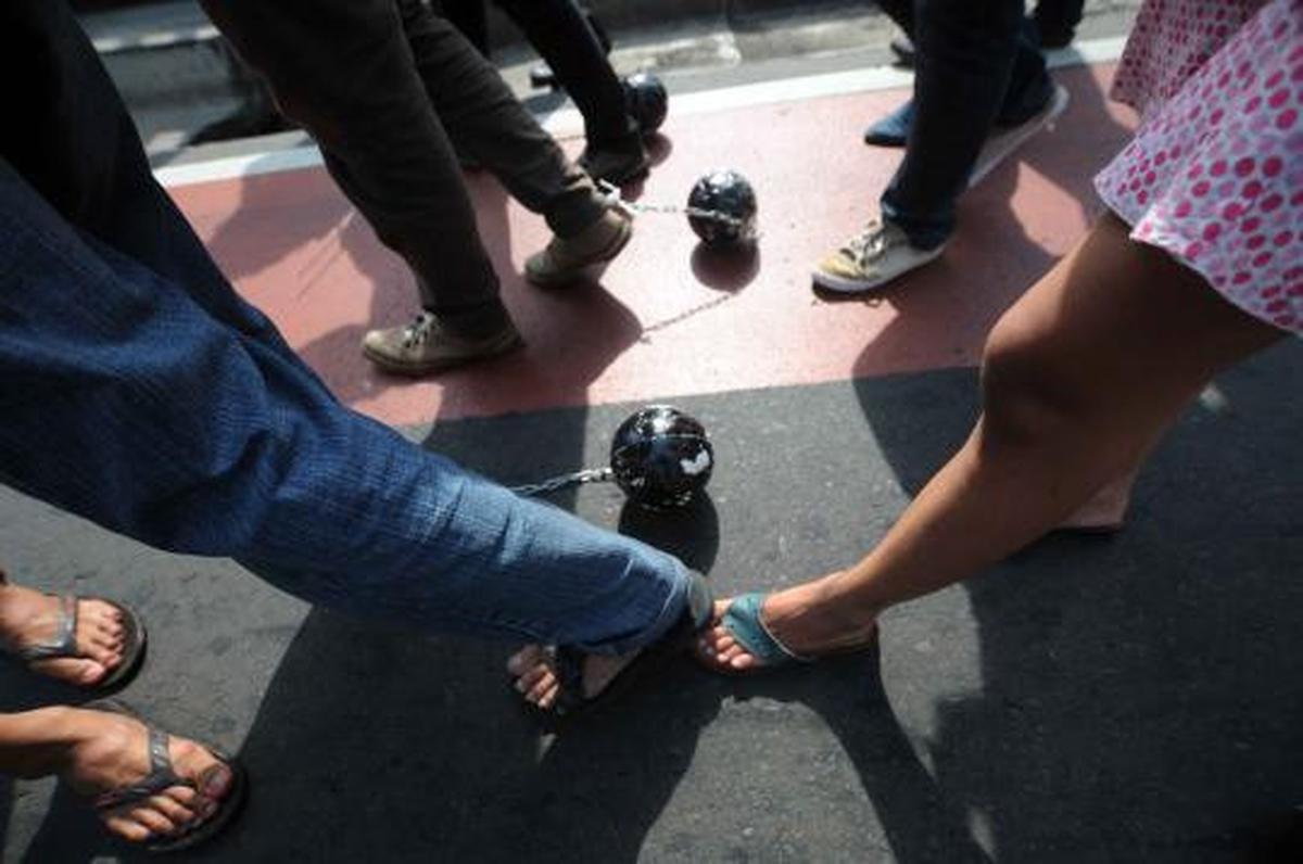 Peringati HIV/Aids se-dunia, ratusan aktivis padati Bundaran HI