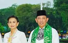 Bak Abang None, Gaya Kece Panglima TNI-Istri & Kapolri-Istri Pose Bareng Bikin Pangling