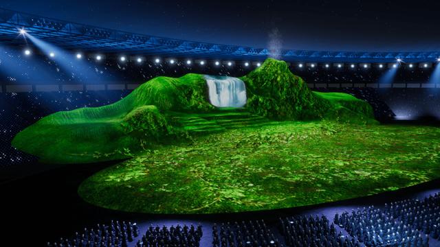 [Bintang]  Konsep Keindahan Alam di Pembukaan Asian Games 2018