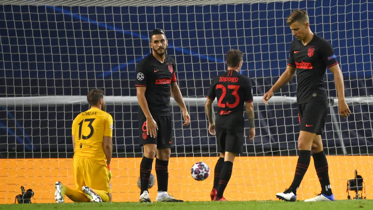 Wajah Lesu Pemain Atletico Madrid Usai Tersingkir dari Liga Champions