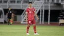 <p>Pemain Timnas Indonesia U-20,&nbsp;Alfriyanto Nico Saputro saat pertandingan Grup F Kualifikasi Piala Asia U-20 2023 melawan Timnas Timor Leste U-20 di Stadion Gelora Bung Tomo, Surabaya, Rabu (14/9/2022). (Bola.com/Ikhwan Yanuar)</p>