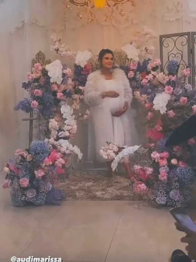 6 Pemotretan Maternity Shoot Audi Marissa, Memesona Bak Bidadari