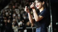 Kim Yoo Jung dalam Busan International Film Festival. (AP Photo/Ahn Young-joon)