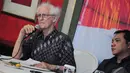 Bahaya dari kampanye hitam menurut Franz adalah bisa meracuni hati dan perasaan. Berbeda dengan kampanye negatif, lanjut Romo Magnis, kampanye negatif sah-sah saja dilakukan, Jakarta, Jumat (27/6/2014) (Liputan6.com/Faizal Fanani)