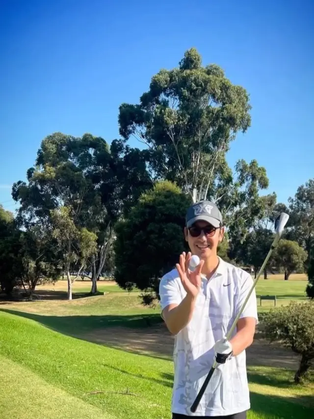 Ngabuburit Main Golf, Ini Momen Gunawan Sudrajat Jalani Puasa di Australia