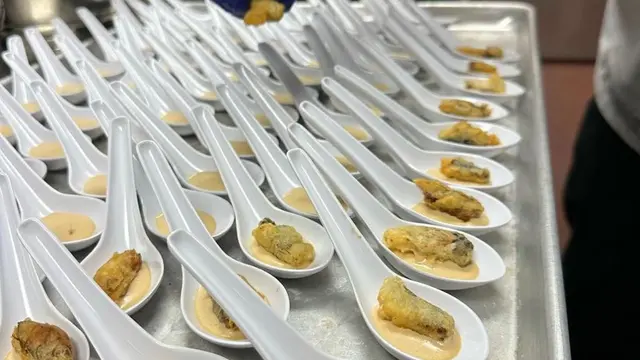 Salah satu sajian buatan Chef Joseph Yoon, spesialis hidangan berbahan dasar serangga. (Instagram/@brooklynbugs)