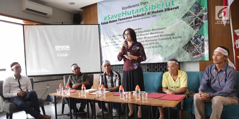 Aksi Save Hutan Alam Siberut