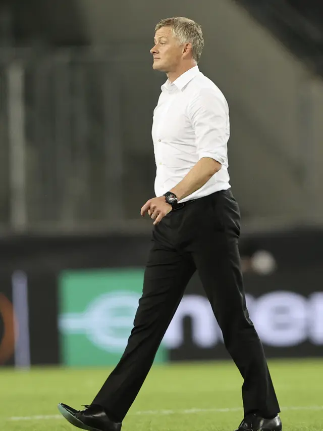 Ekspresi Ole Gunnar Solskjaer Antar MU ke Semifinal Liga Europa