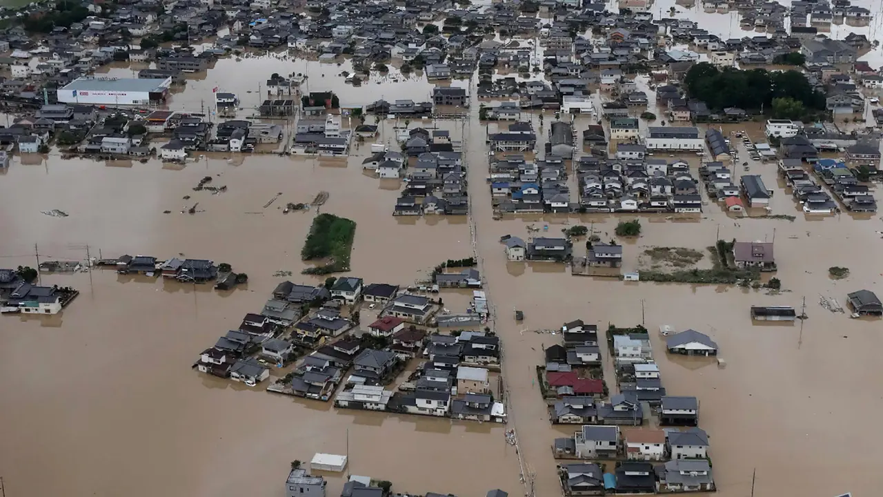 Tewaskan Lebih dari 120 Orang, Begini Dampak Kerusakan Banjir Jepang