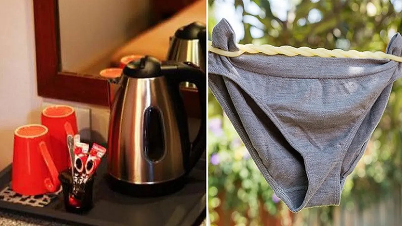 Tak Terbayang Jika Ceret Di Kamar Hotel Dibuat Merendam Pakaian