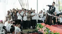 Gelar Safari Ramadan PSI, Kaesang Berbagi Kuis dengan Santri di Banten