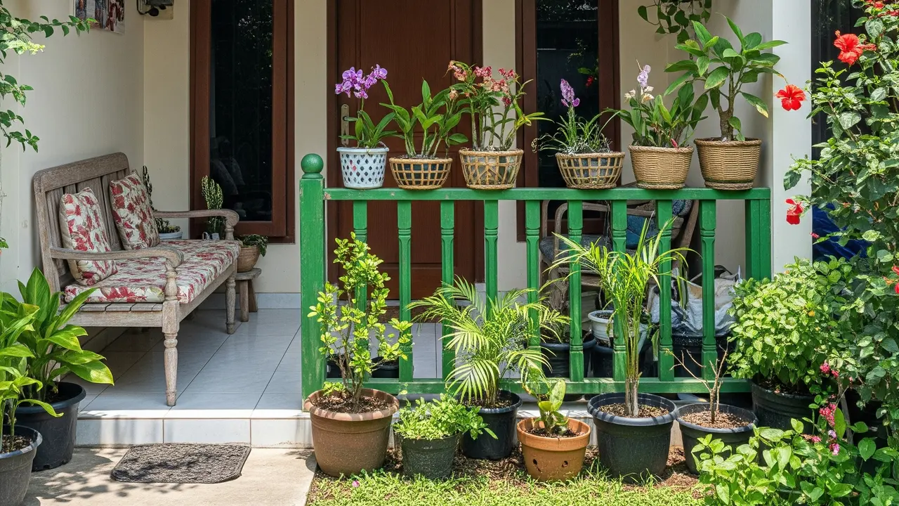 9 Ide Teras Depan Rumah Sempit Budget 5 Juta, Wujudkan Tampilan Minimalis