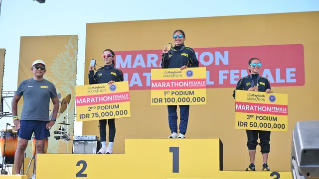 Odekta Naibaho menjuarai Maybank Marathon 2025 kategori nasional putri