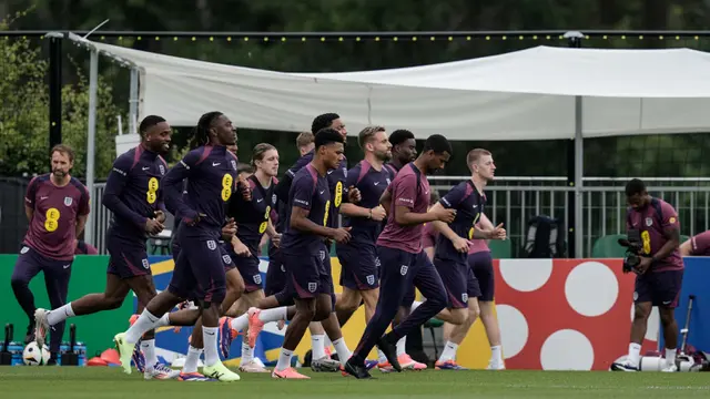 Persiapan Timnas Inggris Jelang Laga 16 Besar Euro 2024 Melawan Slovakia