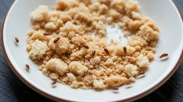 Kutu di Tepung Roti
