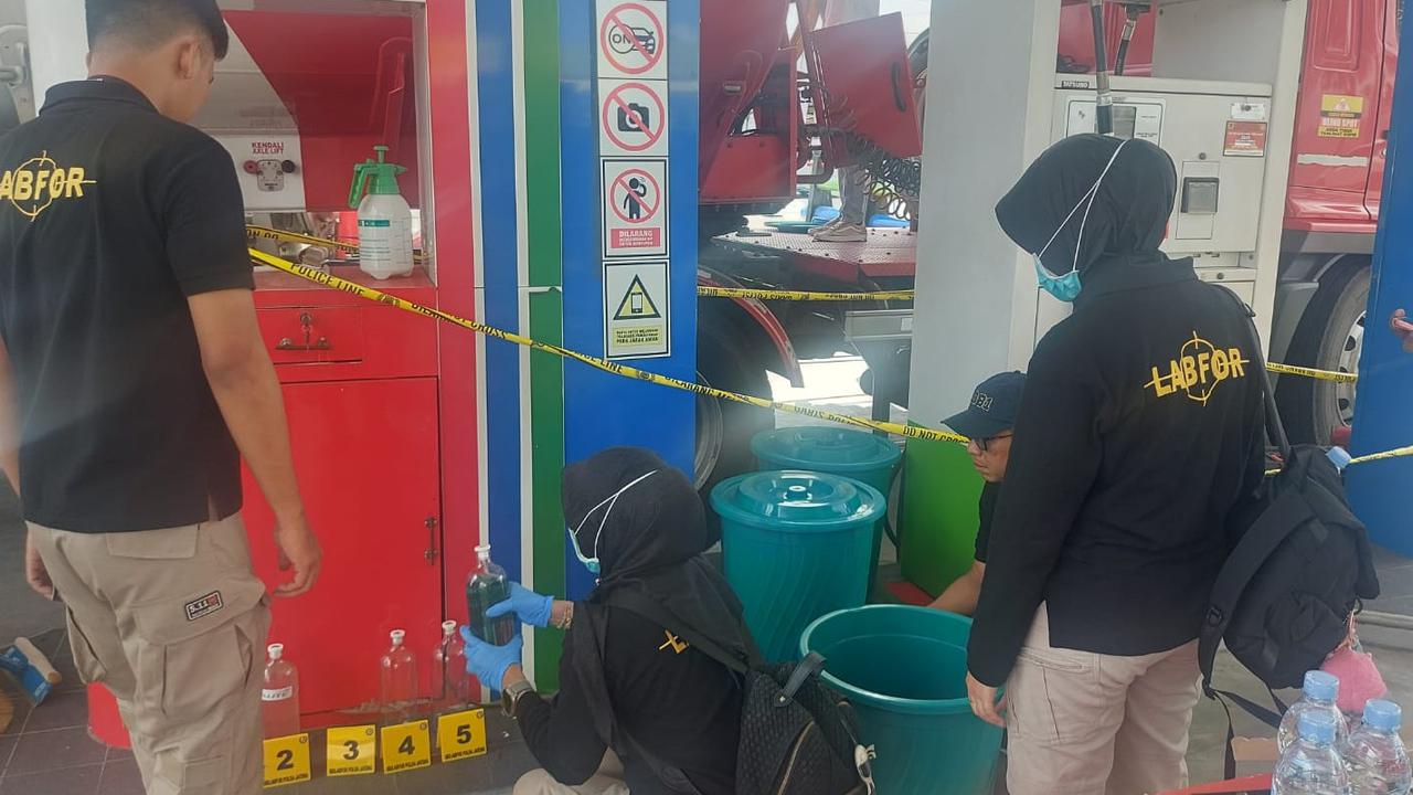 Olah TKP Pertalite Bercampur Air di SPBU Klaten, Titik Ini Jadi Fokus Polda Jateng