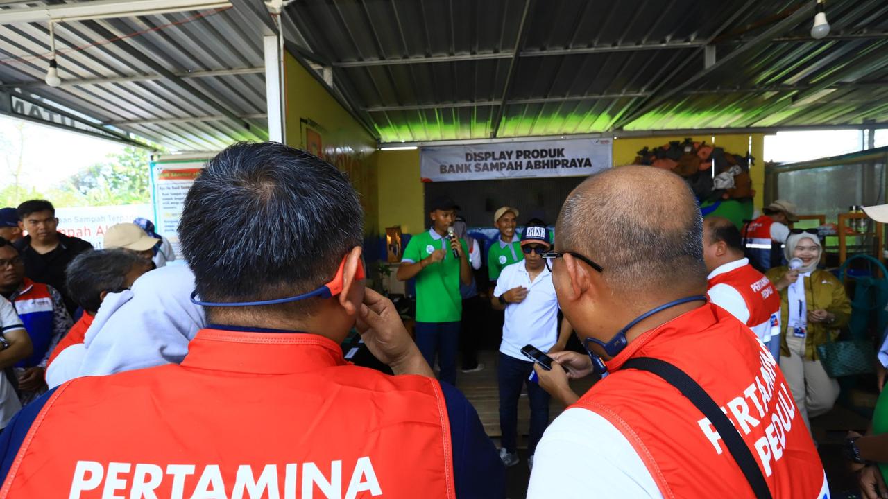 Pertamina Perkuat Program Bank Sampah Berbasis Masyarakat di Cilacap