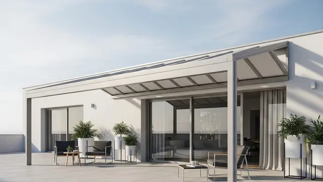 Model Kanopi Teras Rumah Sederhana yang Terlihat Mewah (Image by Gemini AI)