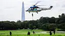 Pemerintah kota Seoul secara bersamaan menggelar latihan pertahanan sipil. (ANTHONY WALLACE/AFP)