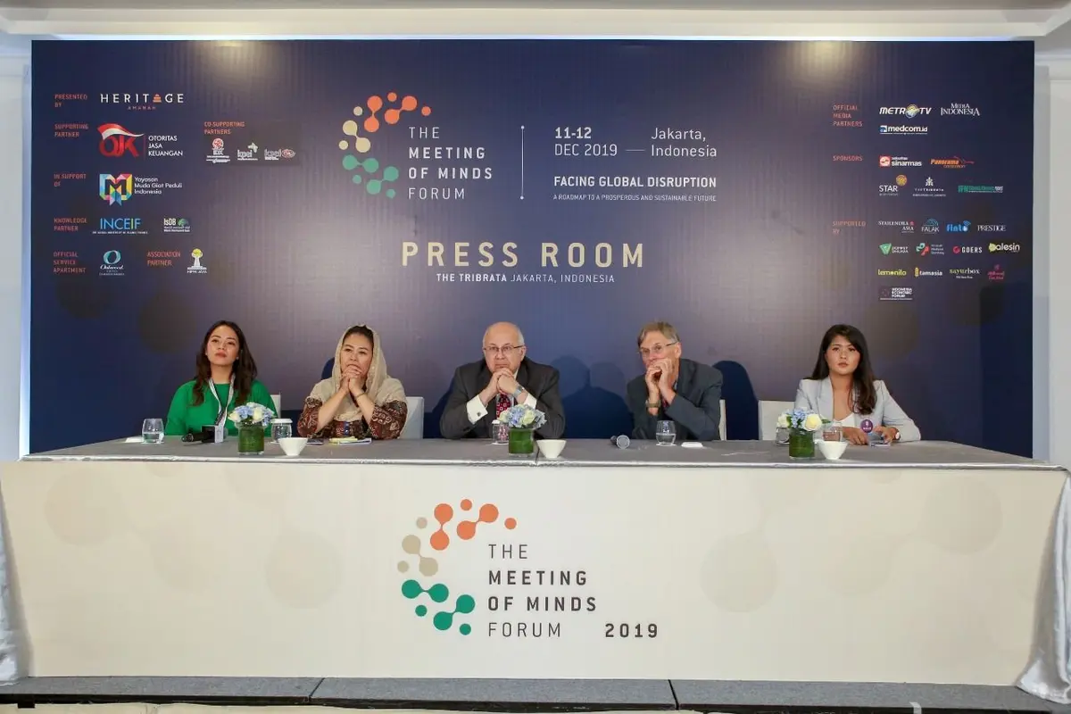 Indonesia   menjadi tuan rumah penyelenggaraan konferensi berskala internasional Meeting of Minds Forum 2019 (MeMinds).