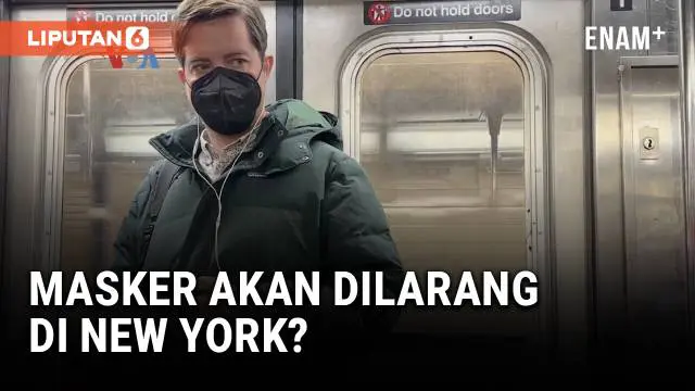 Masker diwacanakan dilarang di Kota New York. Alasan utamanya adalah untuk atasi kejahatan yang meningkat di kereta bawah tanah. Wacana ini timbulkan perdebatan. Selengkapnya oleh tim VOA di New York.