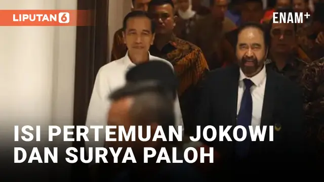Ketua DPP Nasdem Benarkan Pertemuan Jokowi dan Surya Paloh