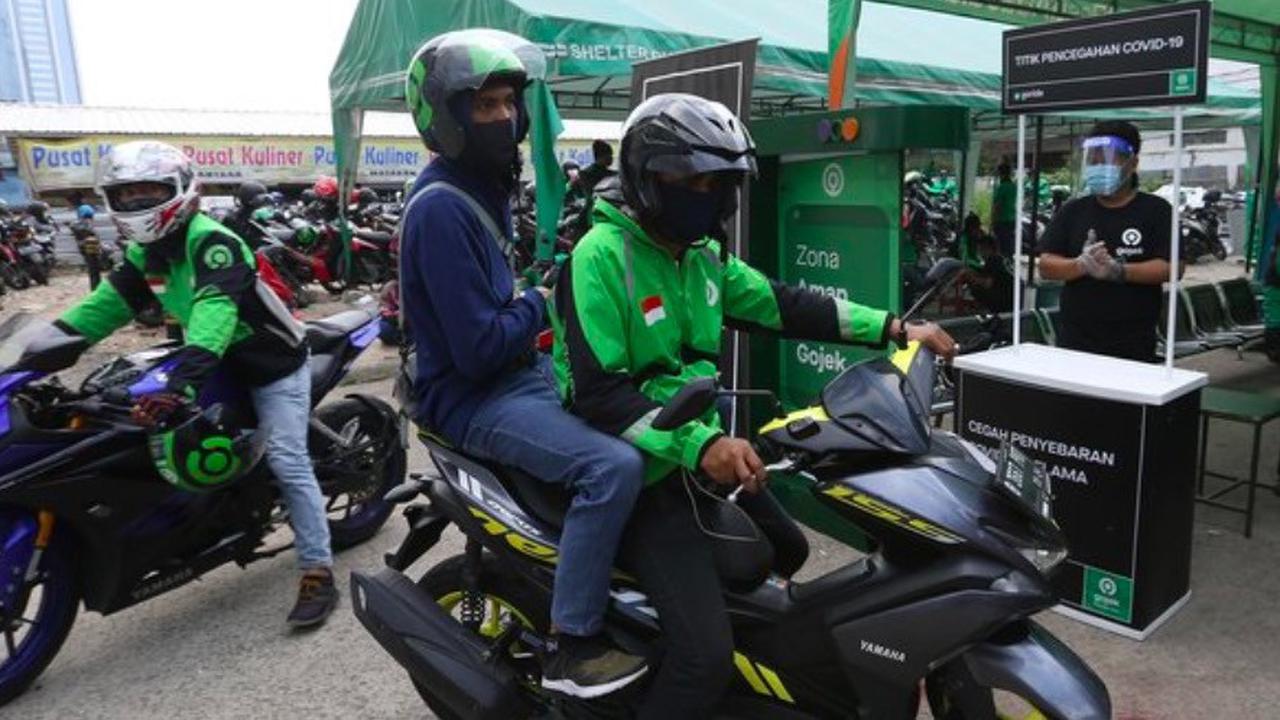 Driver ojek online (Liputan6.com)
