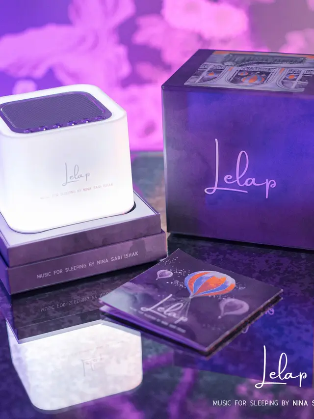 Lelap speaker lamp