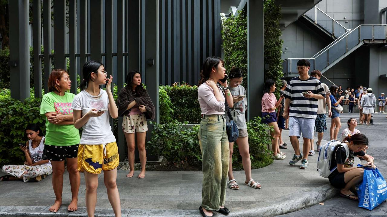 Kepanikan Warga Bangkok saat Gempa Dahsyat Myanmar Terasa Kuat Sampai Thailand
