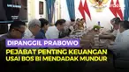 Presiden Prabowo Subianto memanggil Gubernur Bank Indonesia (BI) Sementara Destry Damayanti ke Kompleks Istana Kepresidenan Jakarta, Senin (27/7/2026).

Pertemuan tersebut berlangsung di tengah transisi kepemimpinan BI setelah Perry Warjiyo mengundurkan diri dari jabatannya sebagai Gubernur BI....