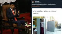6 Meme Kocak Kabinet Jokowi ala Warganet Ini Bikin Ketawa Geli
